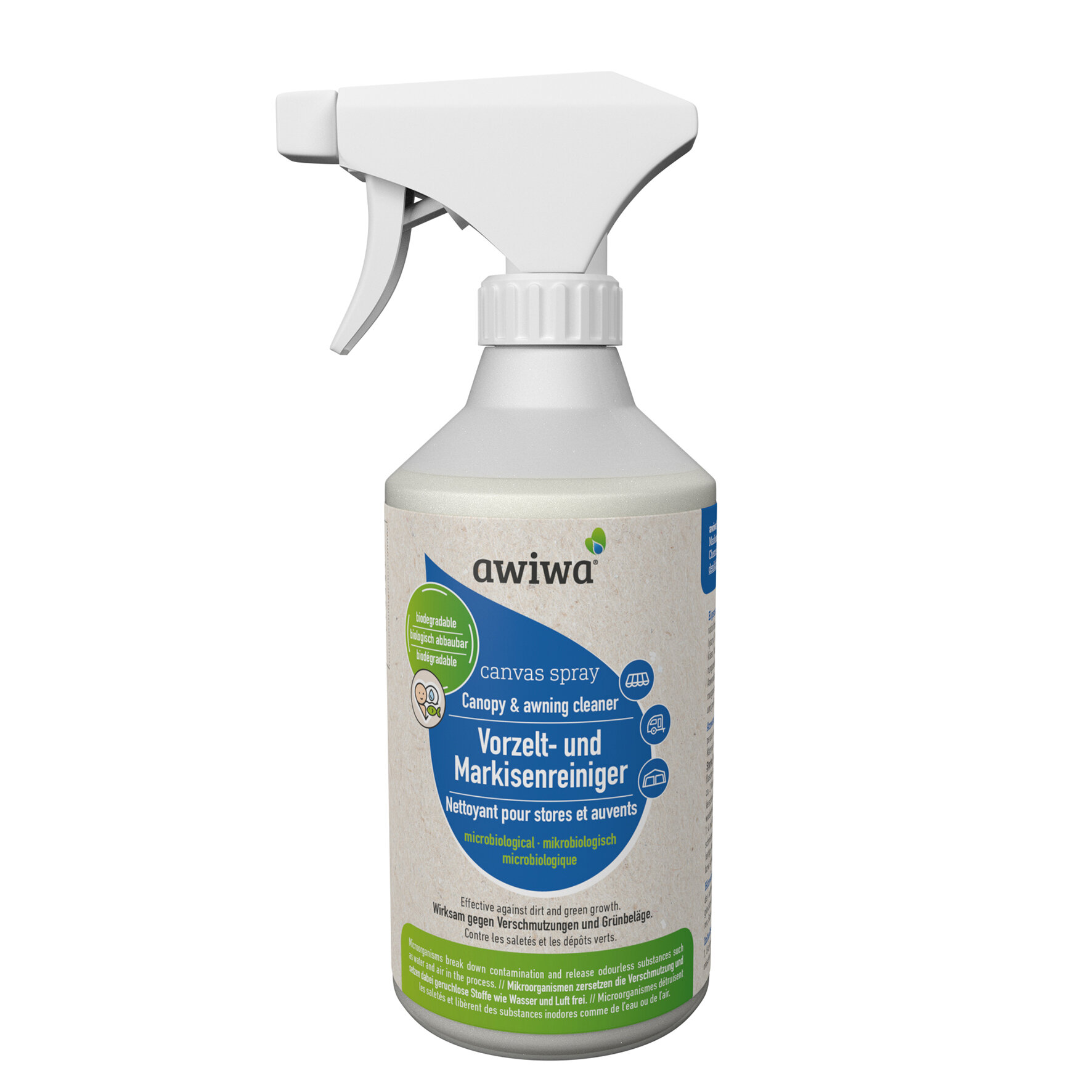 Vorzelt- und Markisenreiniger canvas, 500 ml