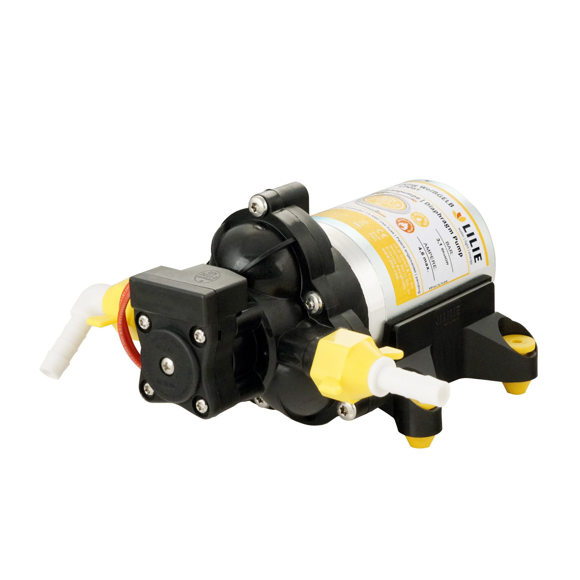 Membranpumpe CLASSICSERIE™ Trinkwassersystem WeißGELB®, 3,1 bar | 10 l/min