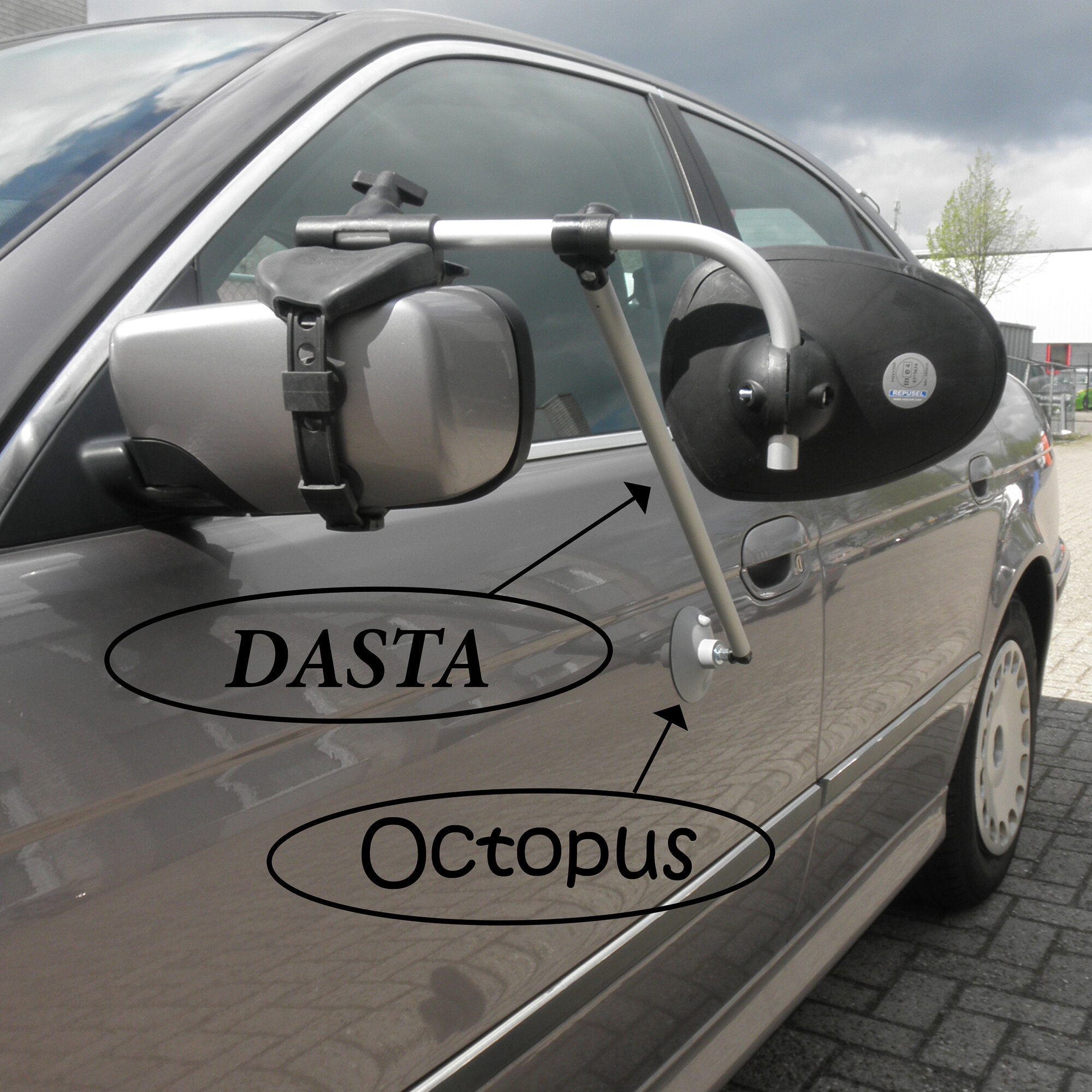 Stützarm Caravanspiegel Dasta