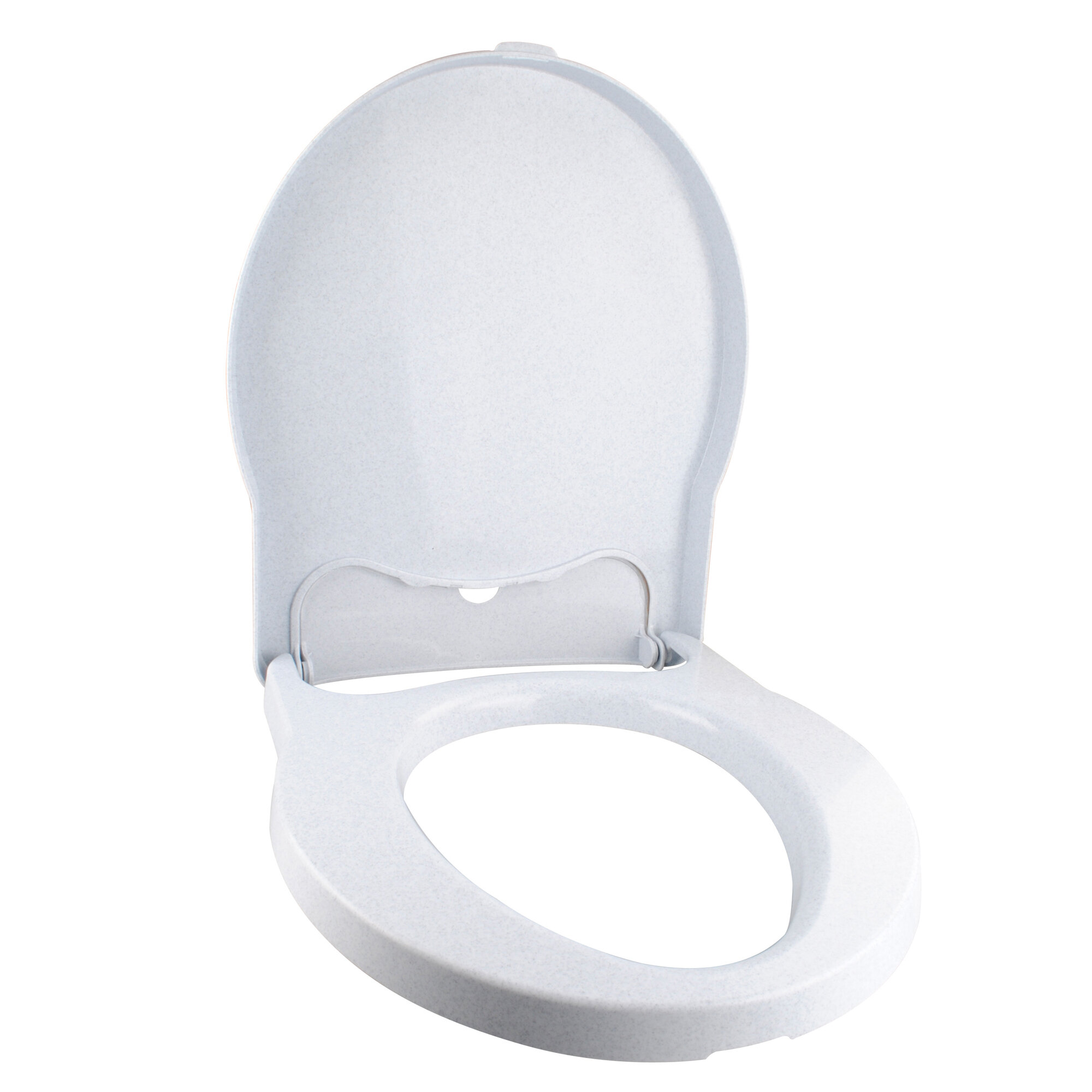 Toilettensitz mit Deckel, granitgrau