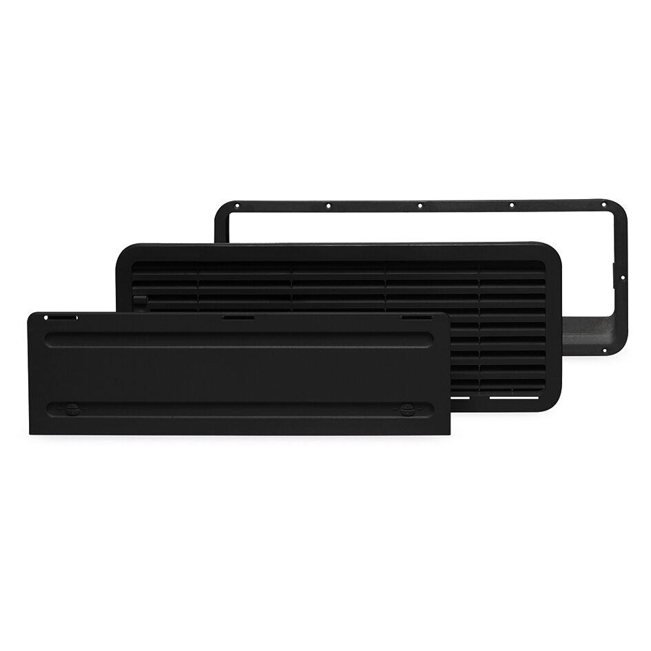 Lüftungsgitter-Set LS 200, schwarz