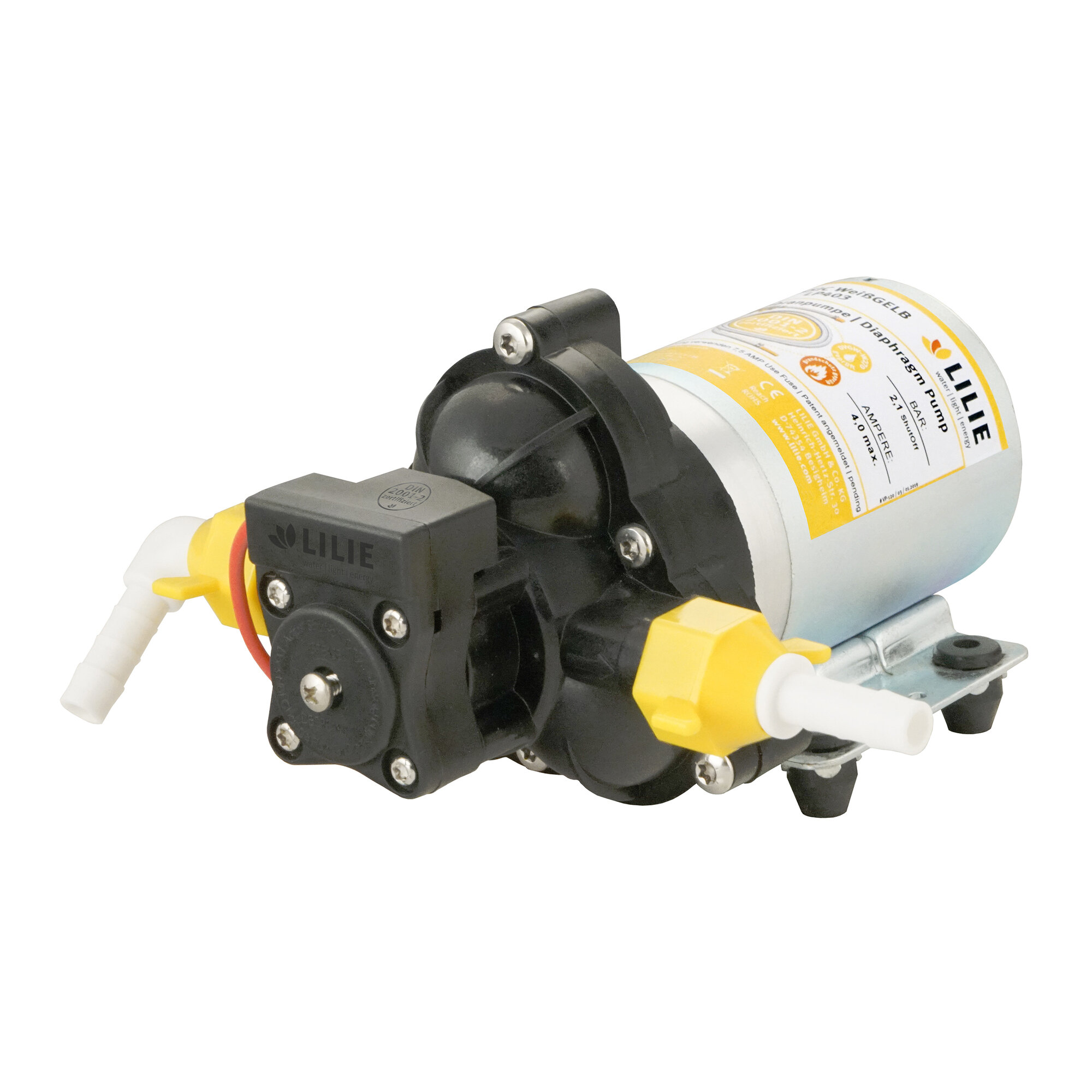 Membranpumpe CLASSICSERIE™ Trinkwassersystem WeißGELB®, 2,1 bar | 10,6 l/min