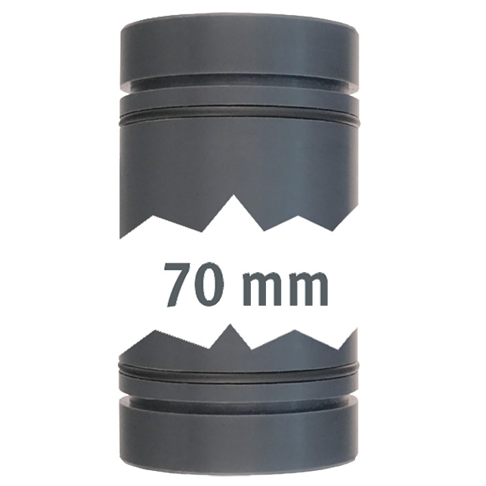 Rohrstecksystem LILIE GrauGELB®, 7 cm