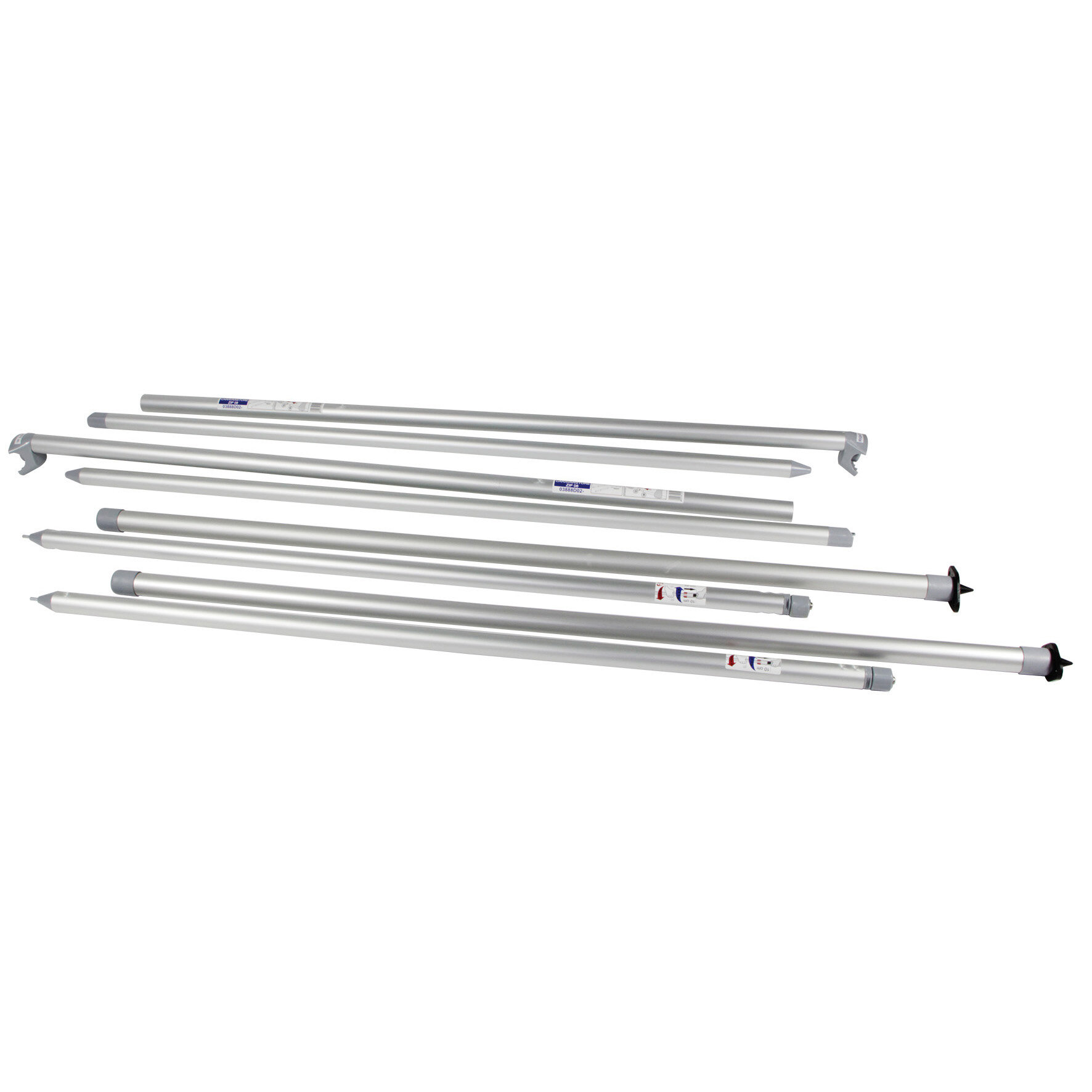 Aufstellstangen Kit Rapid für CaravanStore Zip