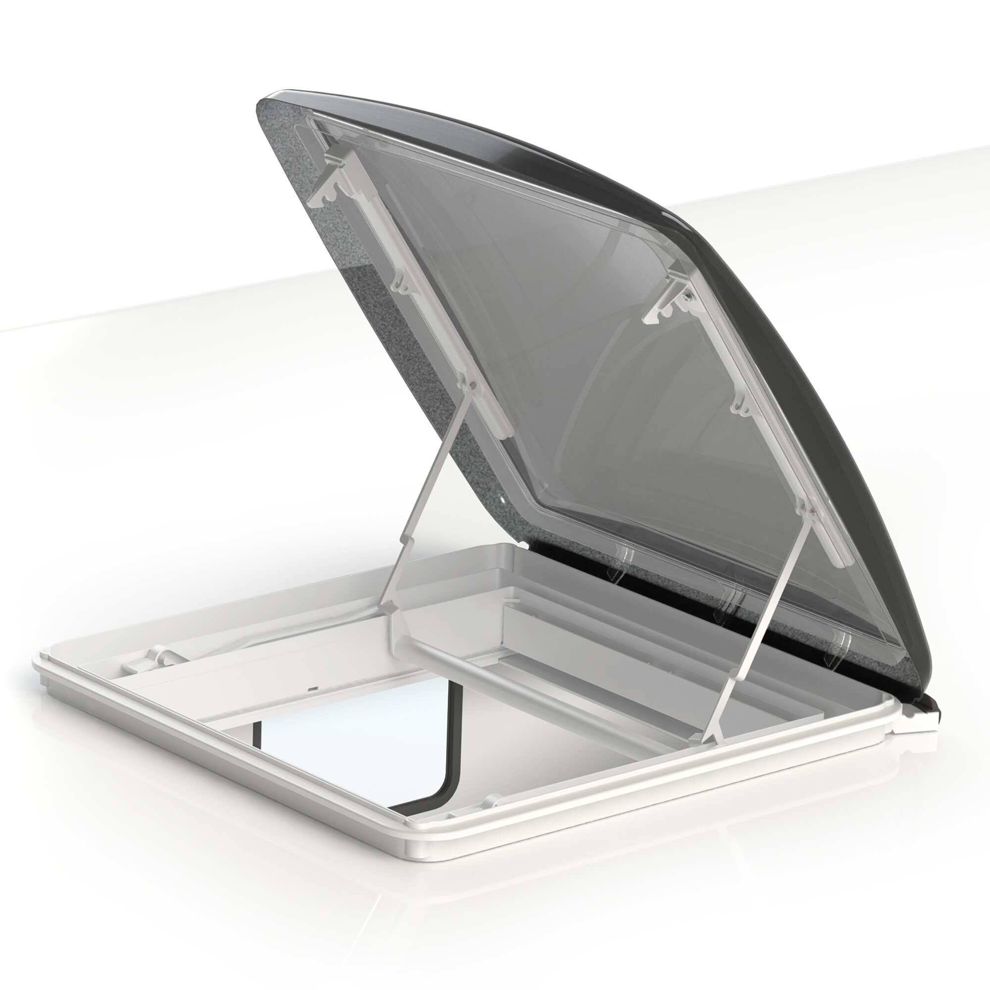 Dachhaube roofSTAR 7 mit LED, Bügel, mit Zwangsbelüftung